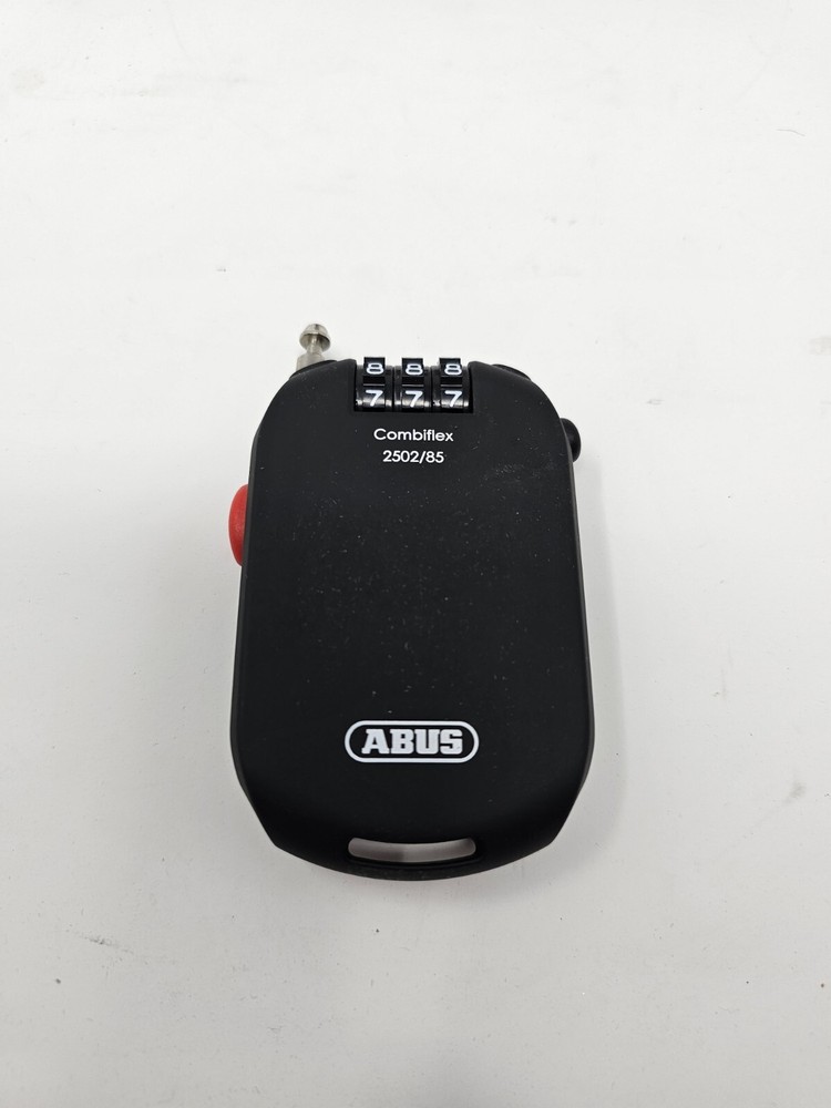 Abus 2502/85 Cable Lock Combination Key Type Plastic
