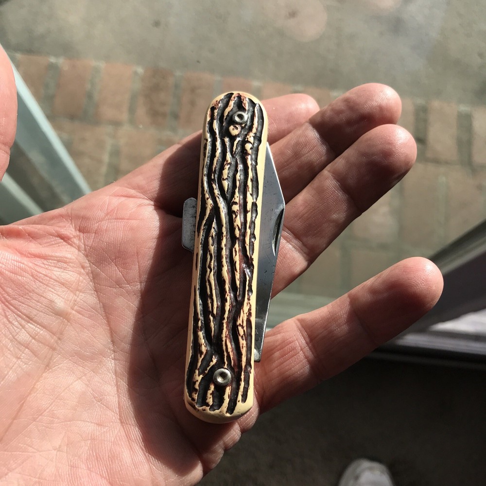 Vintage Large High Carbon Steel Lockback 1930s