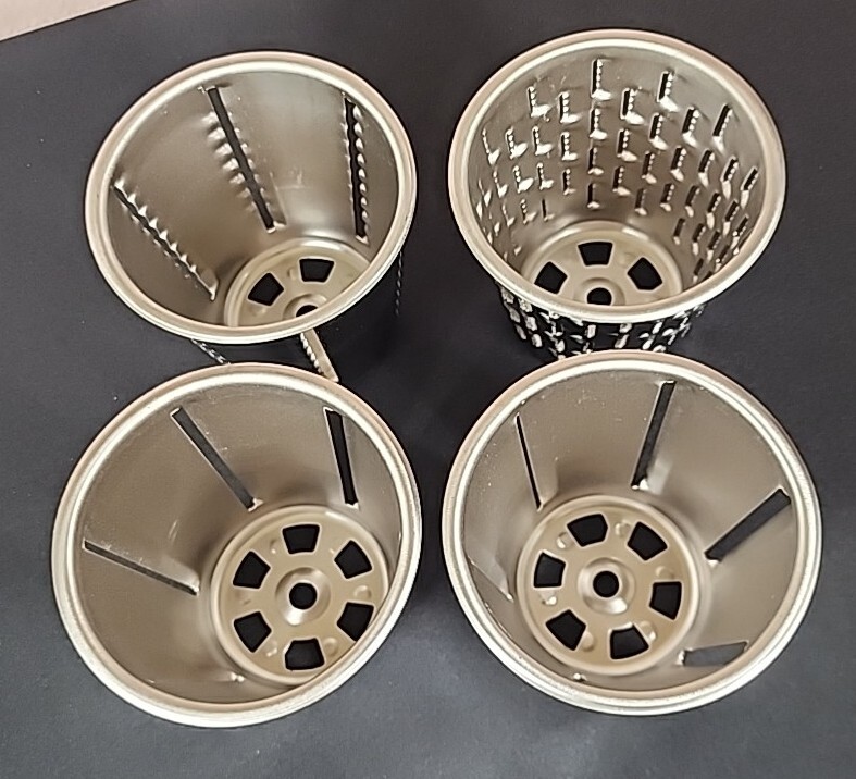 4pc KitchenAid Mixer Slicer Shredder CONES