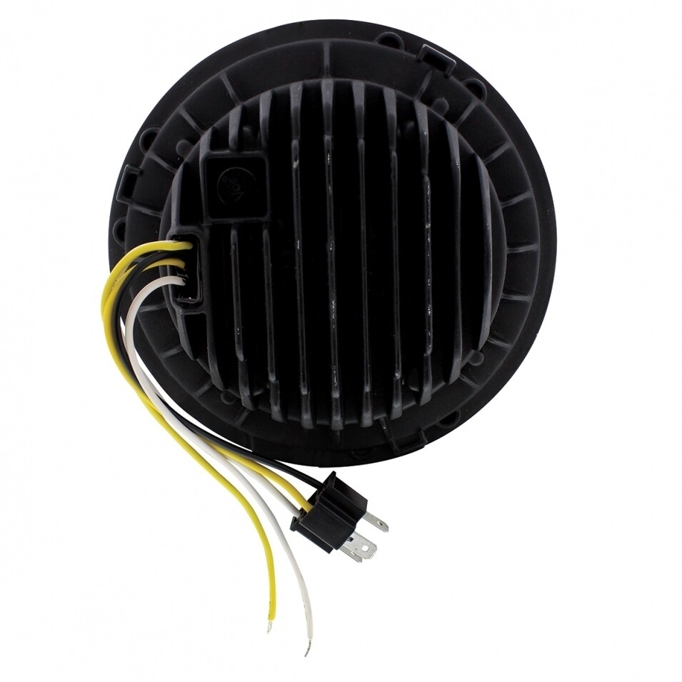 7" High Power LED Projection Headlight with Dual Function LED Halo Ring