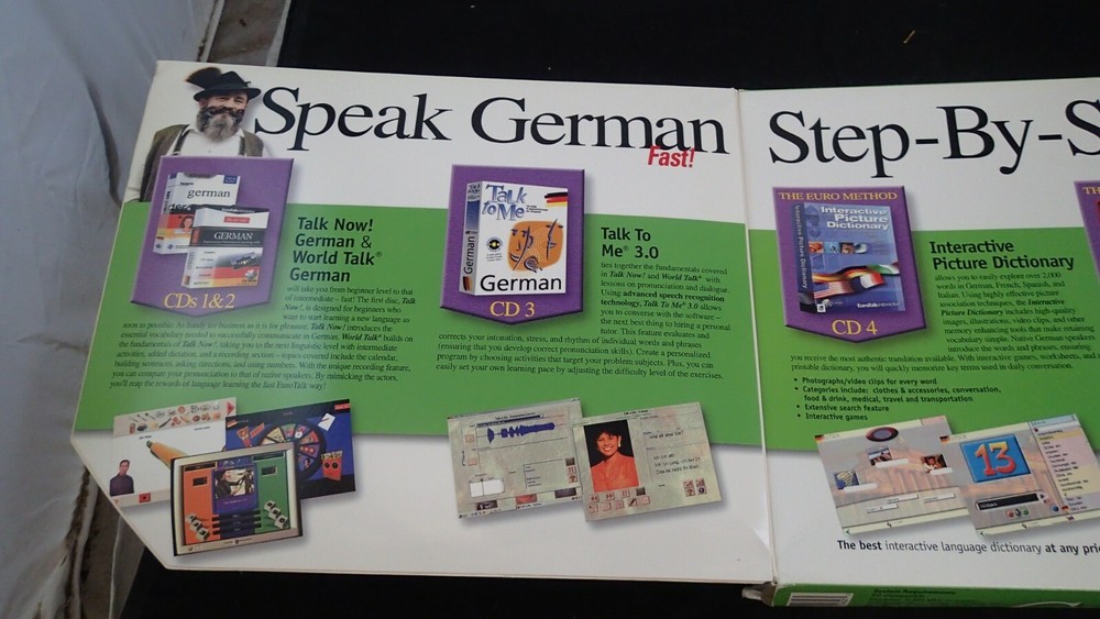 Topics Learn German Deluxe Edition Instant Immersion Euro Method 5 CD Set