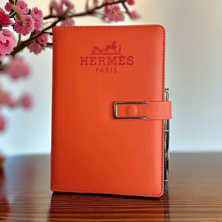 VIP Orange Notebook With Pen GWP
