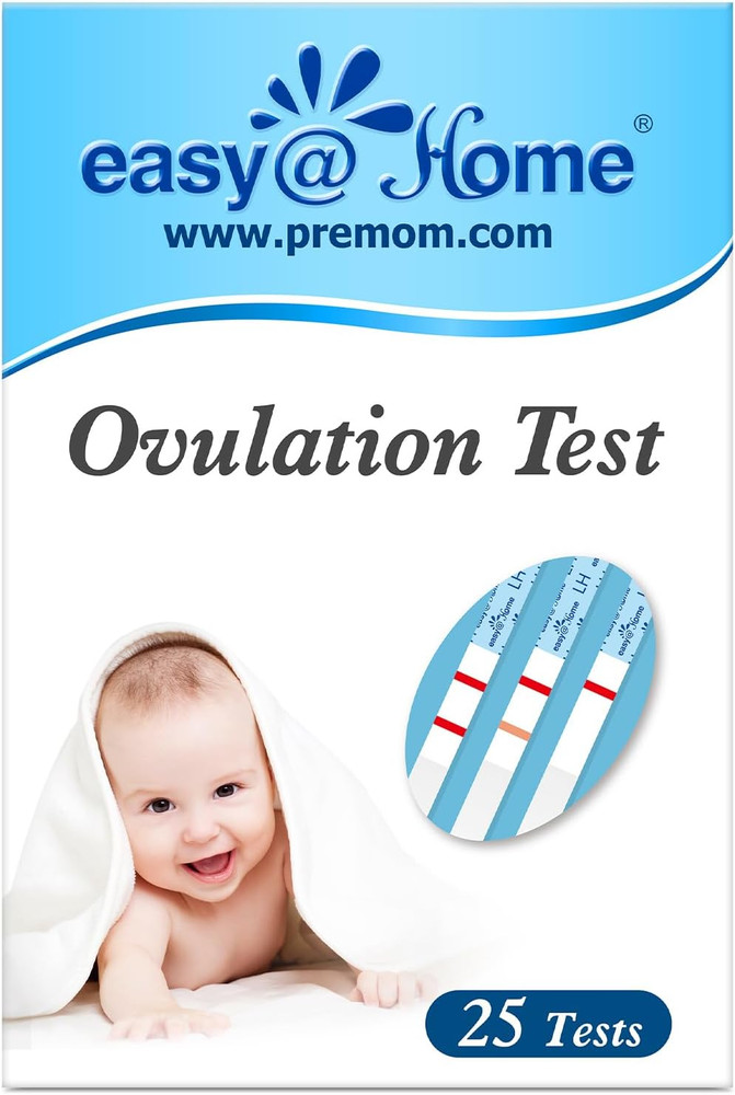Ovulation Test Strips, 25 Pack Fertility Tests, Ovulation Predictor Kit, Powered