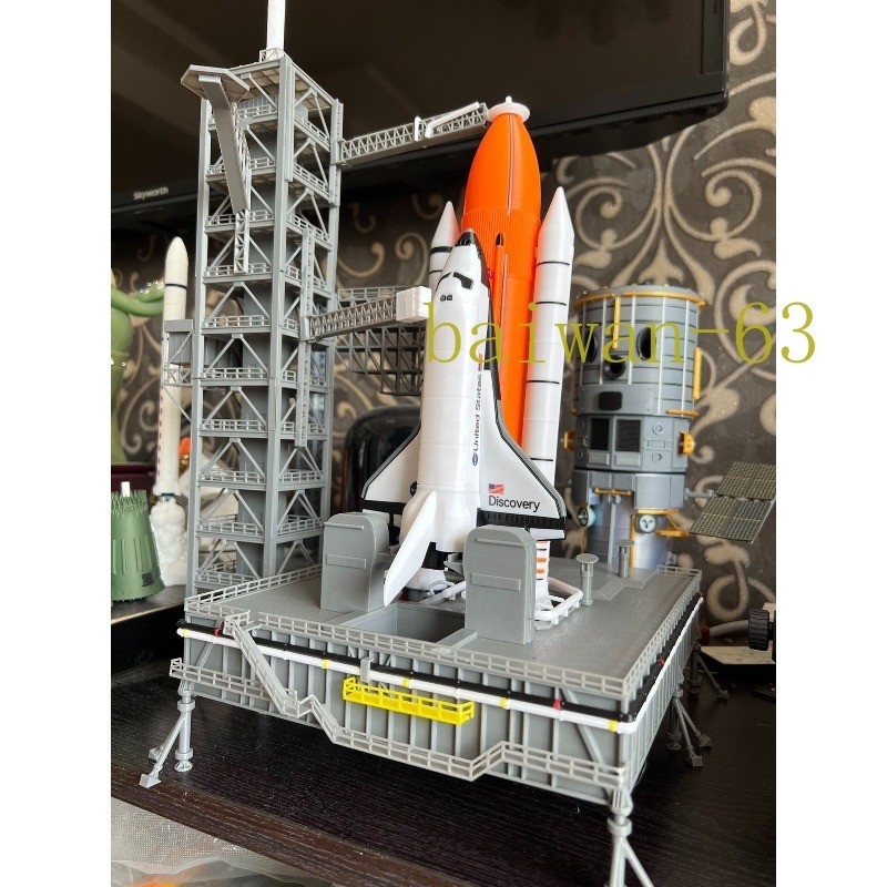 Space Shuttle Launch Tower Platform Launch Pad Adaptation 1:200 Space Shuttle