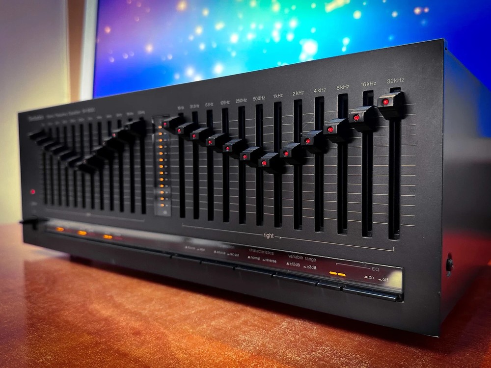 Technics SH-8020 🌈RaRe🌈 Vintage Stereo Equalizer