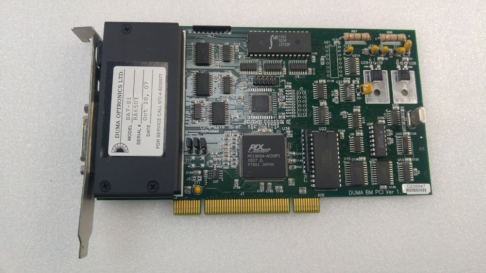 DUMA OPTRONICS BA7-Si, BM PCI VER. 1.1