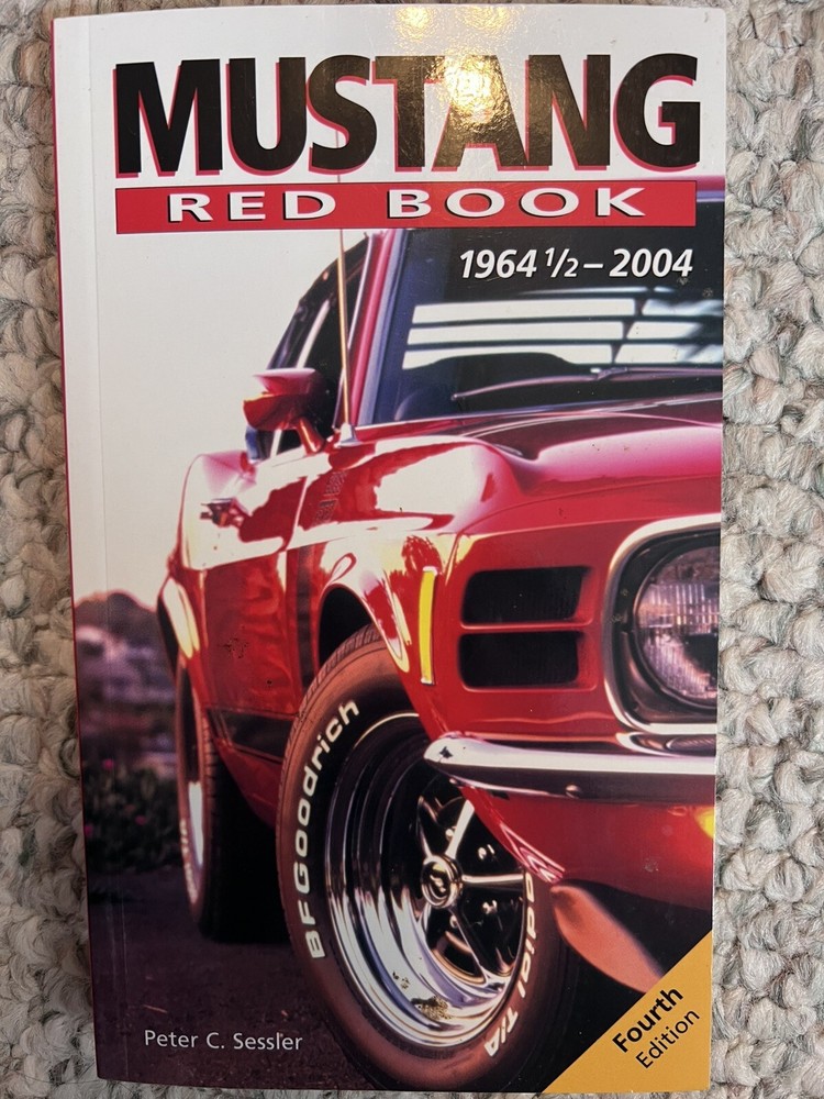 MUSTANG RED BOOK 1964 1/2 - 2004