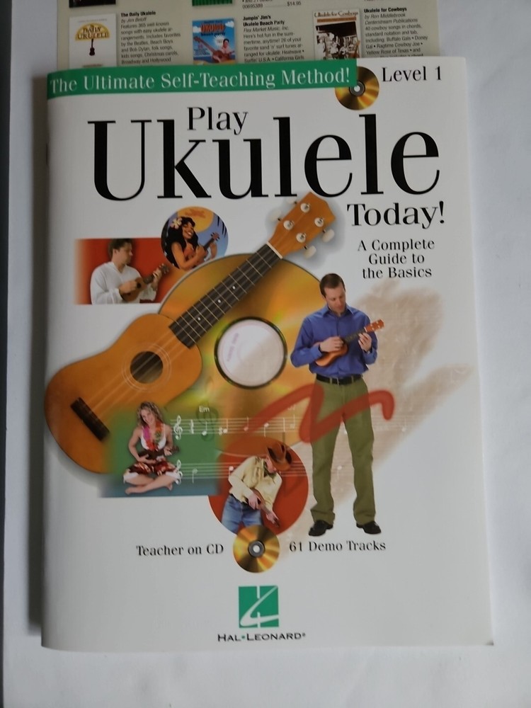 Play Today Ukulele - Complete Beginner Self Teaching Ukulele Kit Hal Leonard