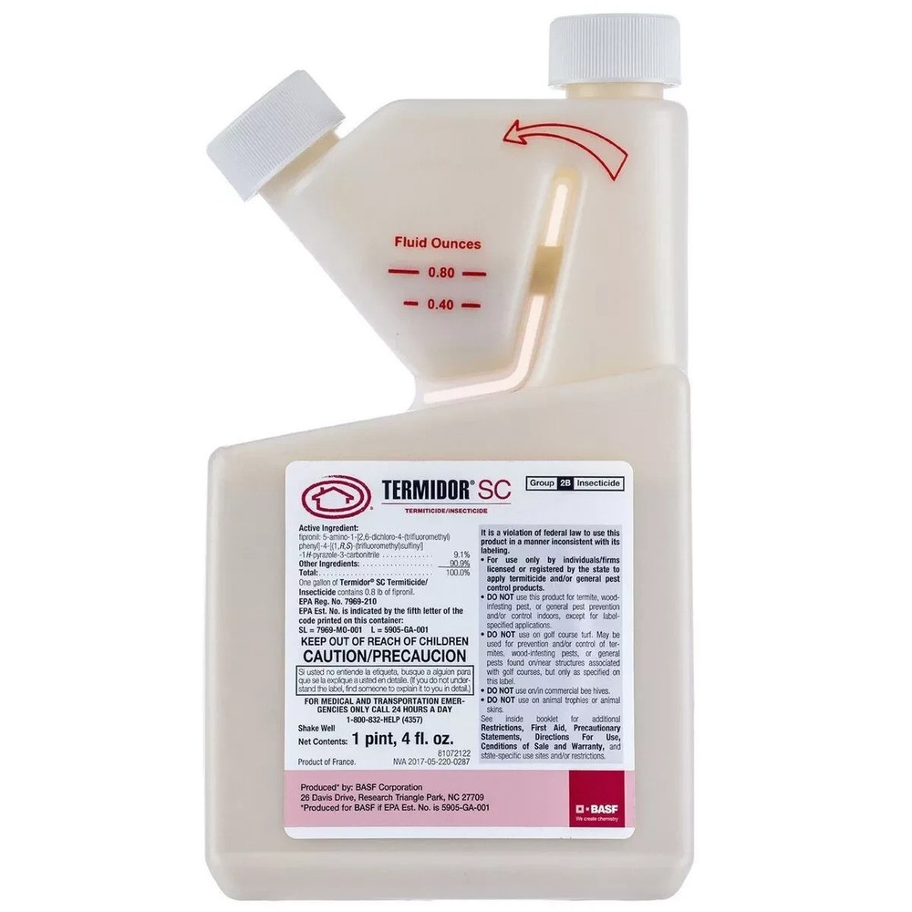Termidor SC Termiticide Insecticide 4 Oz
