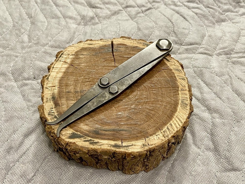 Starrett Rare Combination Inside / Outside / Divider Calipers - USA