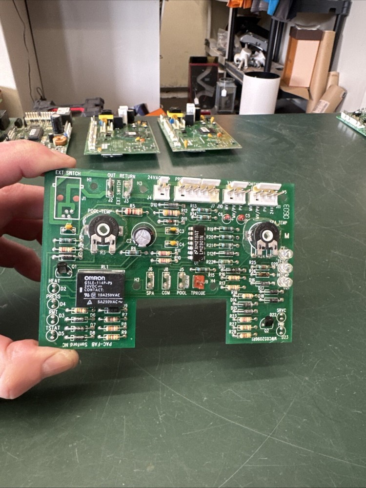 PENTAIR PAC-FAB Pool/Spa Heater Control Circuit Board MWC052096R1