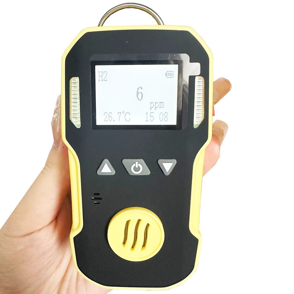 H2 Detector Portable Hydrogen Detector Mointor Range 0-1000ppm Resolution 1ppm