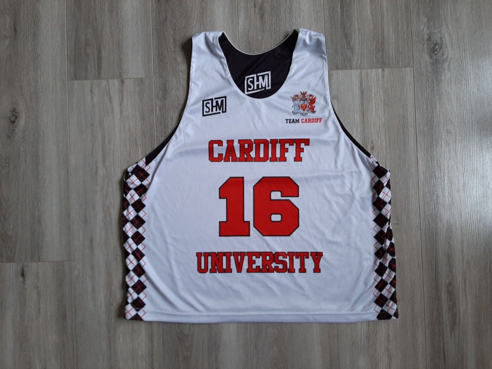 Cardiff University Lacrosse Jersey Match Worn # 16
