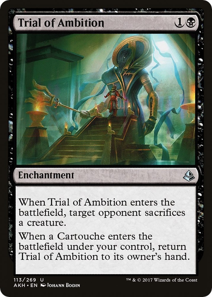 Trial of Ambition Amonkhet 113 MTG MP