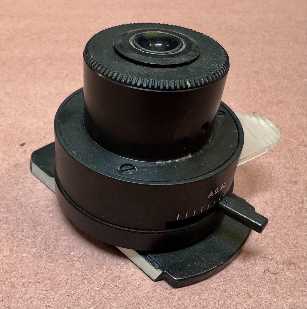 Leitz Laborlux A 0.90 No. 56 Microscope Condenser With Diffusion Slider 512807