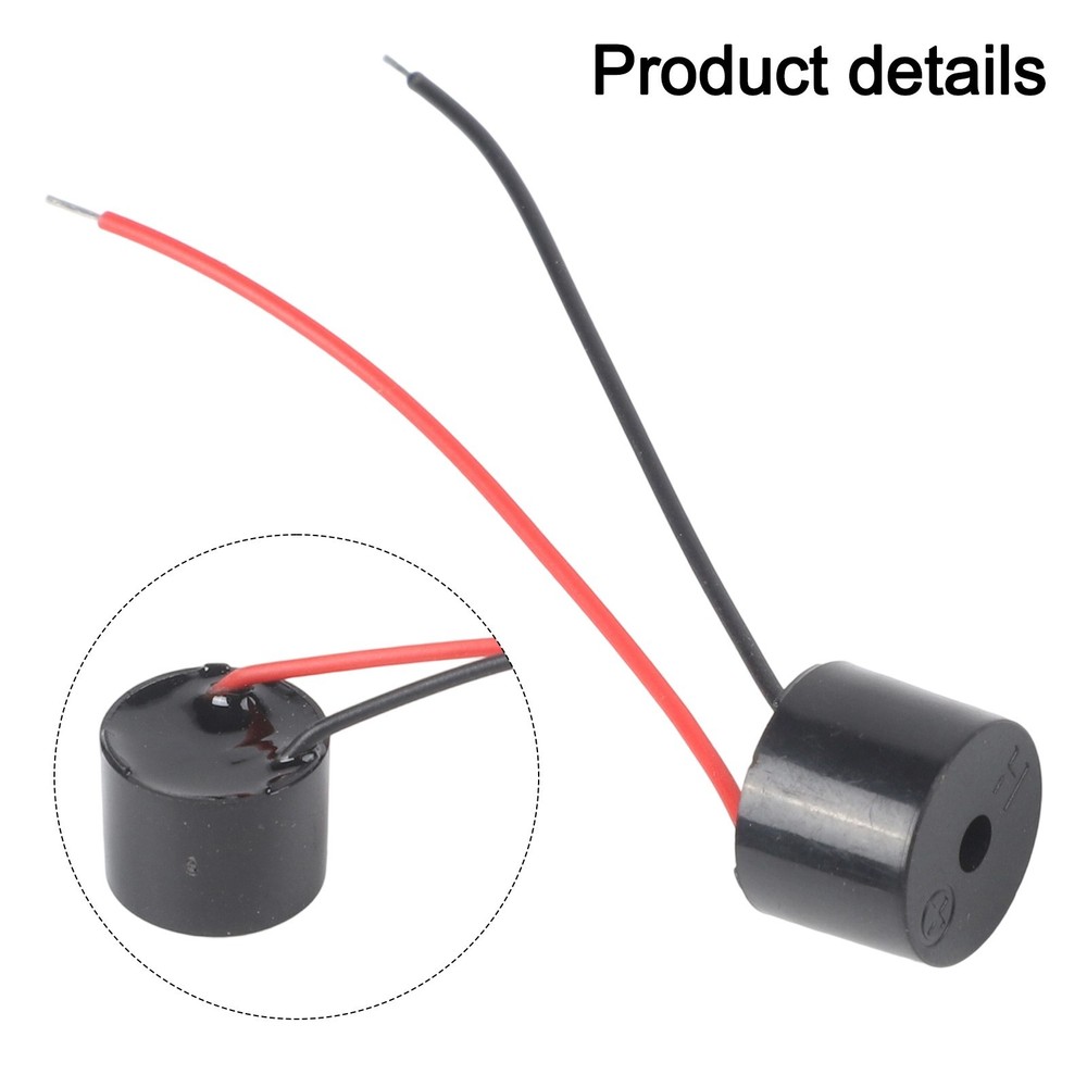 Compact and Lightweight 10Pcs Active Buzzer for Various Applications 12V