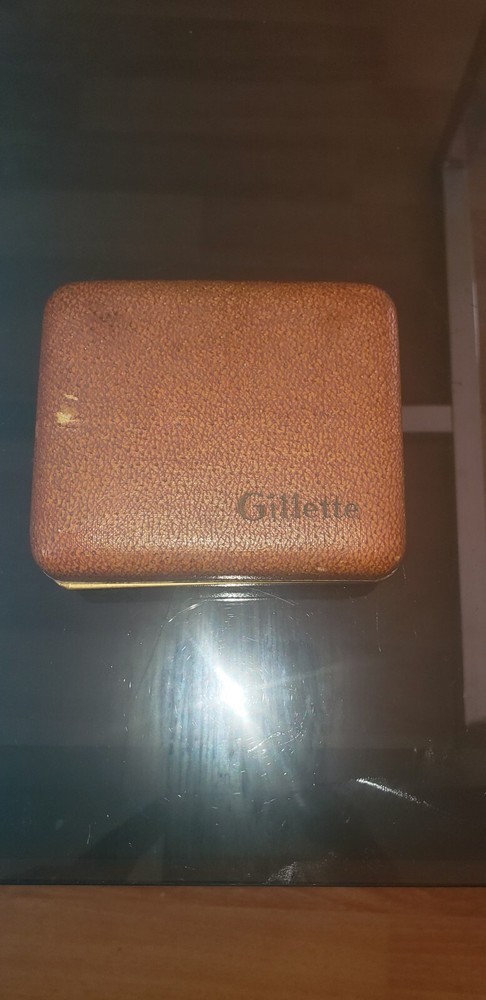 gillette gold safety razor vintage