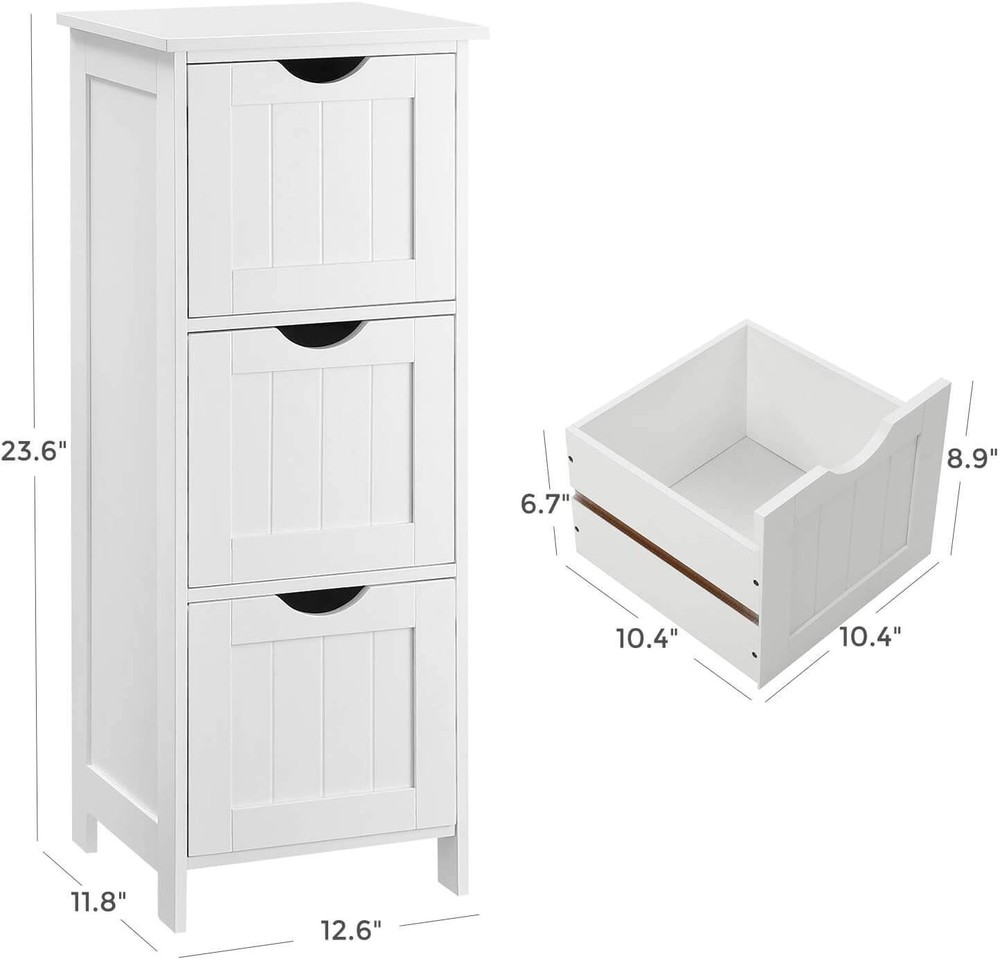 3 Drawers Floor Cabinet