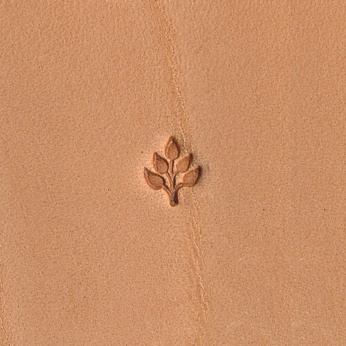 Leaf Stalk E375 Leather Stamp