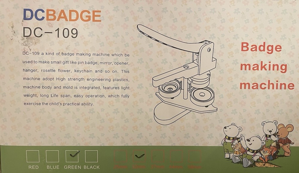 Badge Making Machine DC -109