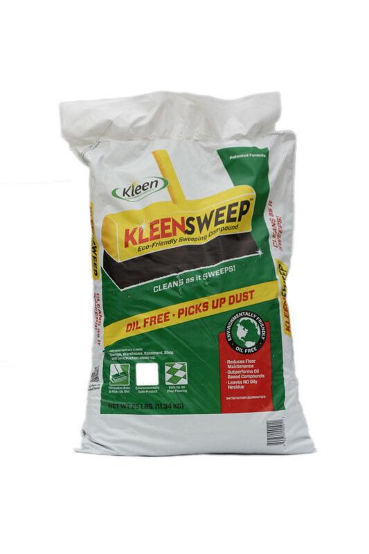 Kleen Sweep+ Sweeping Compound Bagged 25 Lb.