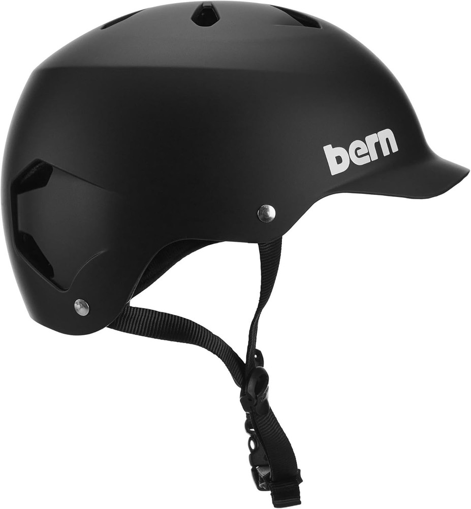 Bern Unlimited Watts EPS Summer Helmet Size Small, Black
