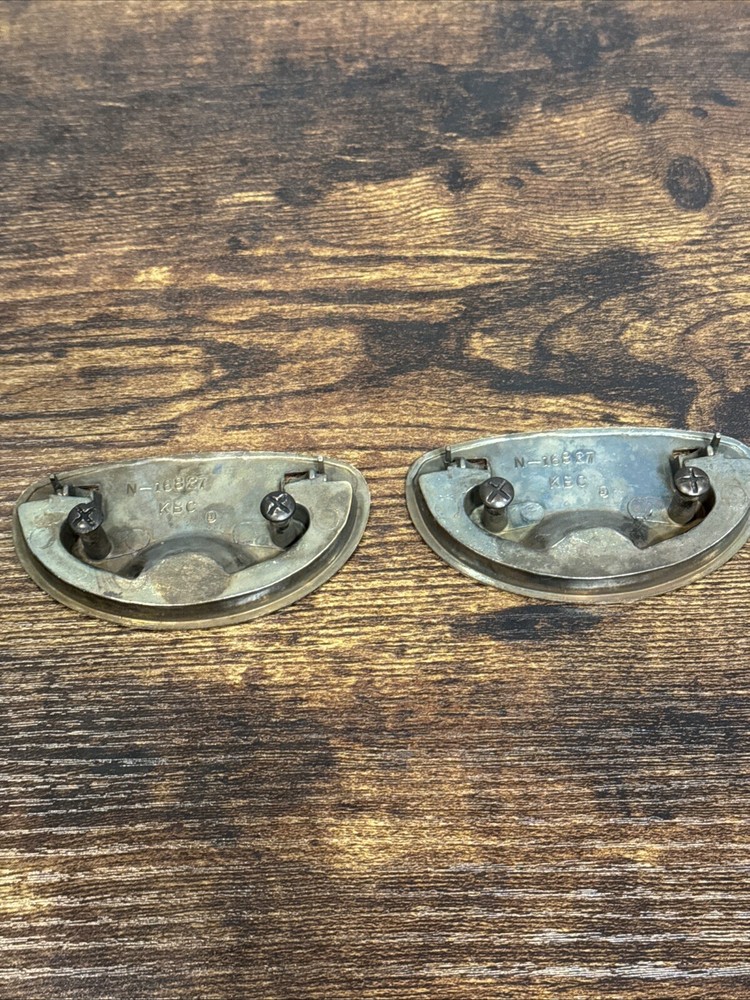 Drexel Passage Drawer Pulls 2 Handles Campaign Brass KBC N-16827 Replacement