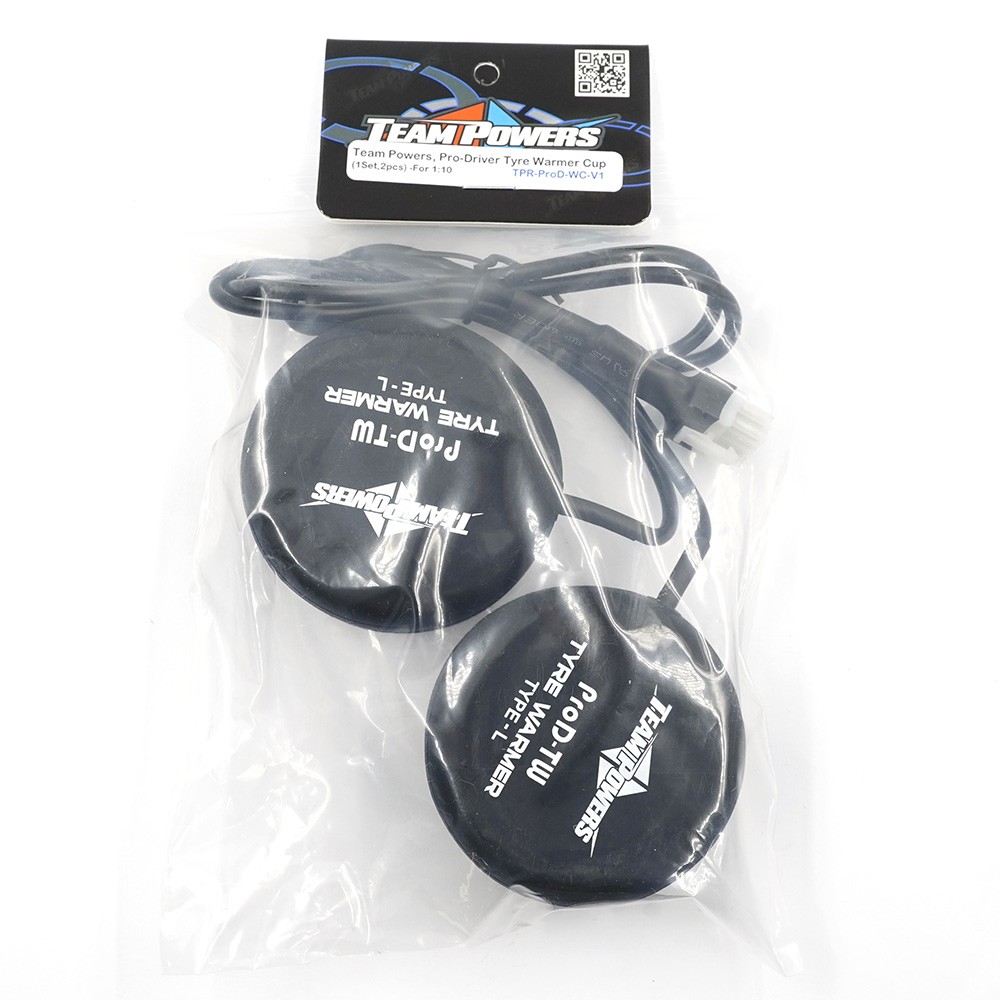 Team Powers Pro-Driver Type Warmer Cup 1 Set 2 pcs For 1/10 RC # TP-PROD-WC/V1