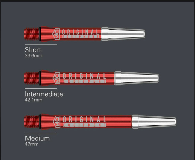 Dart World Top Spin Shaft Black Intermediate