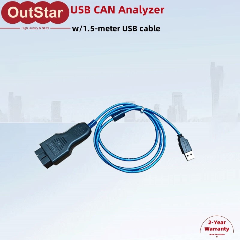 Portable USBCAN-OBD Automotive Decoding Single Channel USB CAN Analyzer #sz