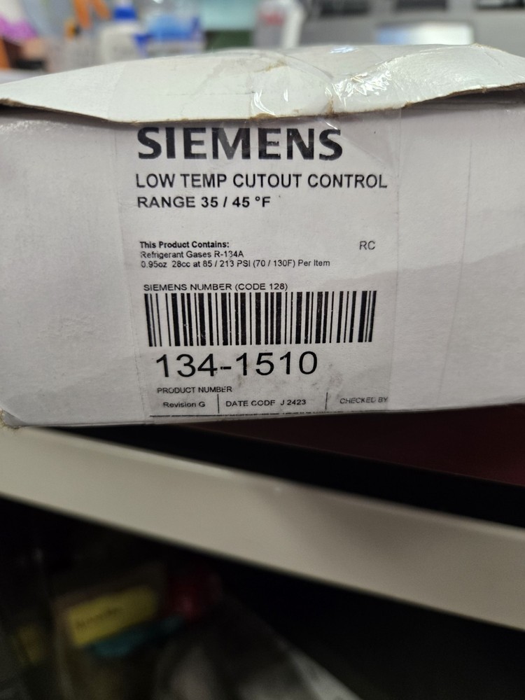 134-1510 Powers Low Temperature Cutout Control
