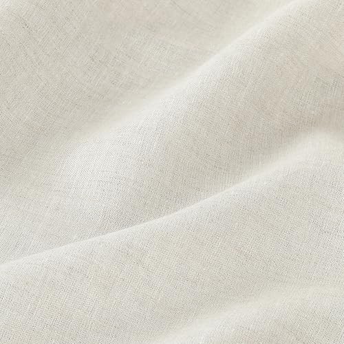 Linen Tablecloth 60 x 108 Inch - 108" x 60" (Rectangular) 04 - Light Natural