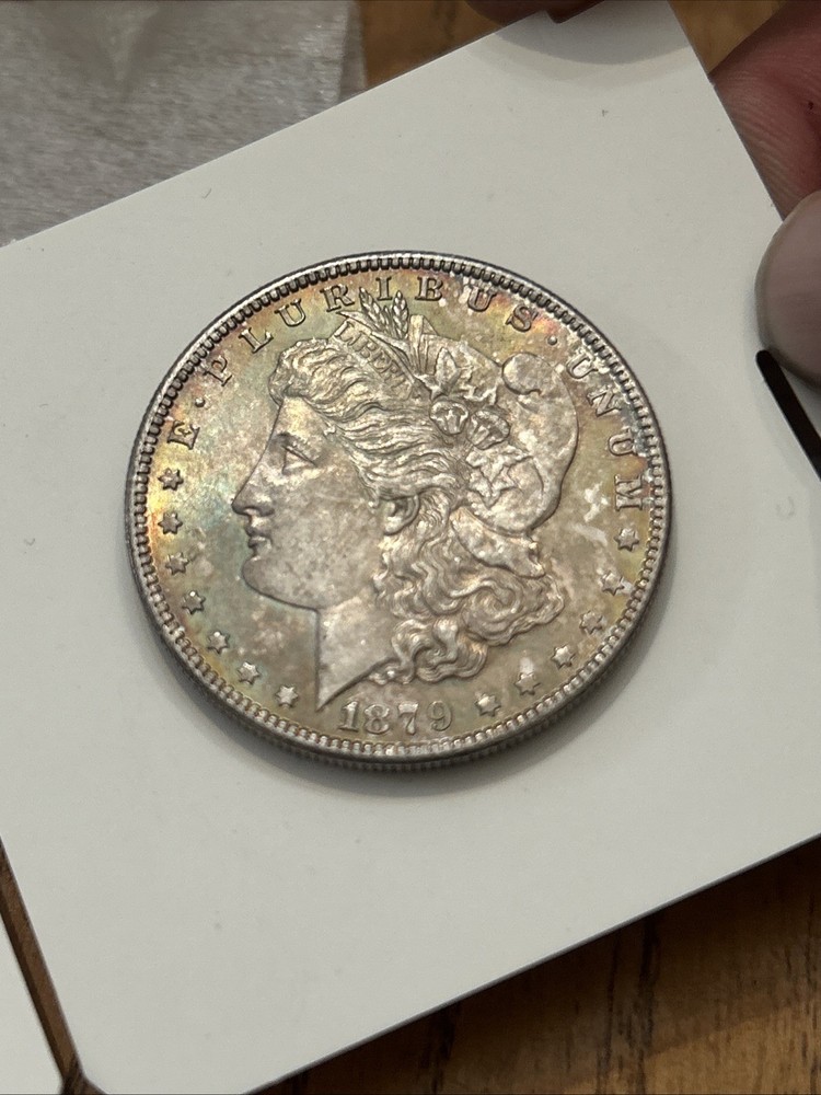 1879-S Morgan Silver Dollar - Nicely Toned Reverse