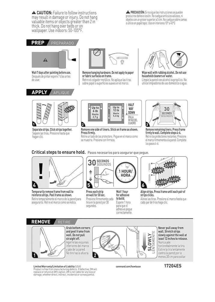 Command 10 Lb Medium Picture Hanging Strips 16 Pairs 32 Command Strips