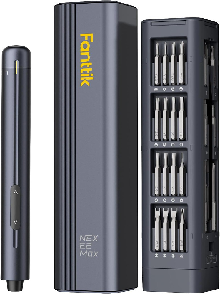 Fanttik E2 Max Mini Cordless Electric Screwdriver with 50 Magnetic Bits