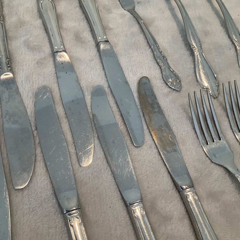 Oneida Berkeley Square Stainless Flatware 45pcs Bundle
