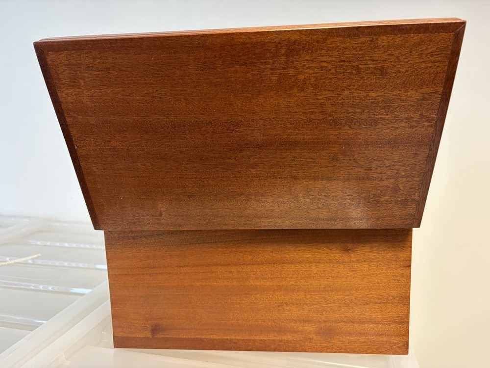 Mahogany Tool Box For Vintage Car