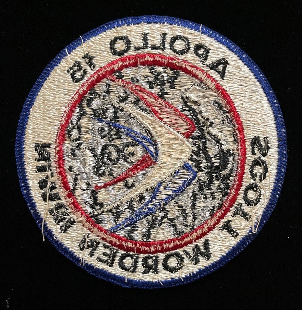 APOLLO 15 VINTAGE ERA CLOTH BACK MISSION PATCH