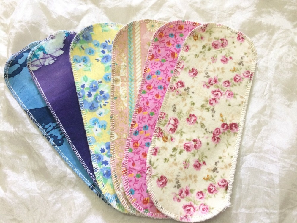 Reusable Cloth Menstrual Pad Panty Liner Pack 20 ~LONG~