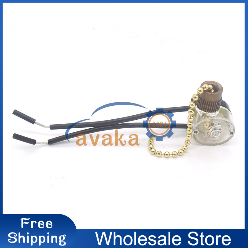 Pull Chain Ceiling Fan Light Switch ZE-119 For Hunter Harbor Breeze Hampton Bay