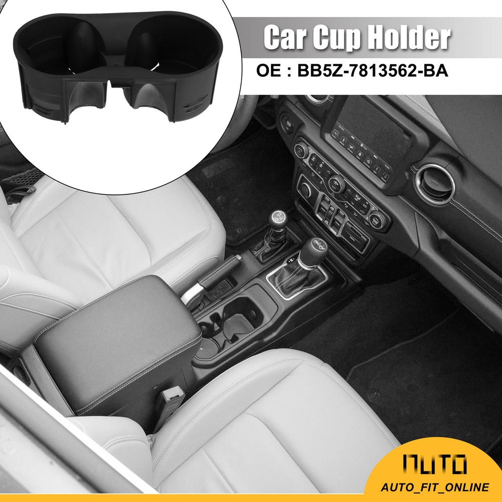 Front Console Cup Holder Storage Bracket Single Custom for Jeep Wrangler 2007