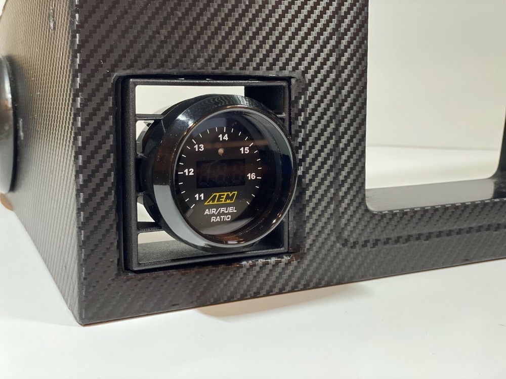 C4 Corvette Vent Gauge Pod - Matte Black