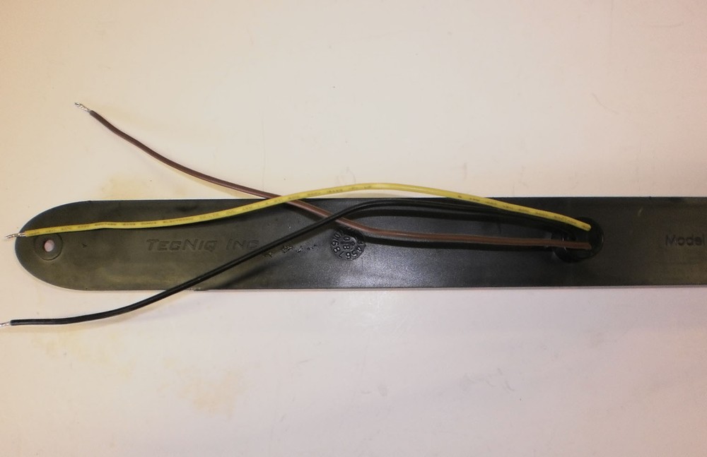 15" Amber Dual Function Turn Marker Light LED Truck Trailer TecNiq USA