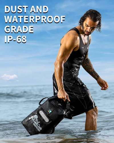 IDRYBAG Dry Bag Backpack 20L, Black