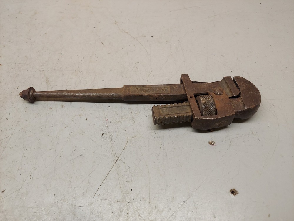 Vintage Stillson Walworth # 14 Adjustable Pipe Wrench
