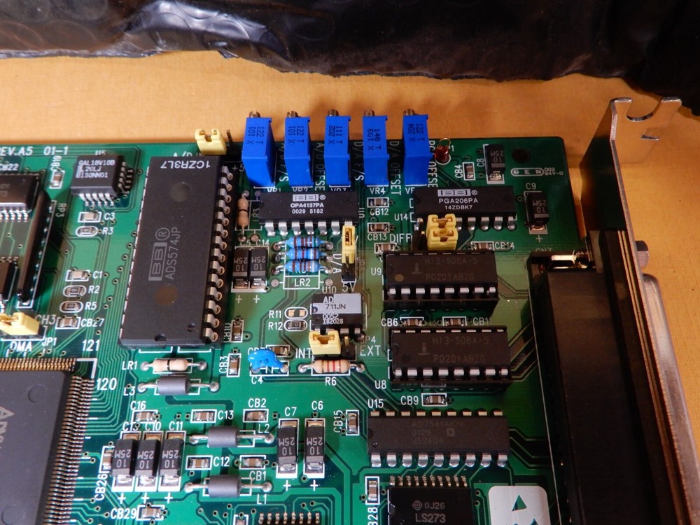 Advantech PCL-818L DAQ Card Fried During Testing AS IS