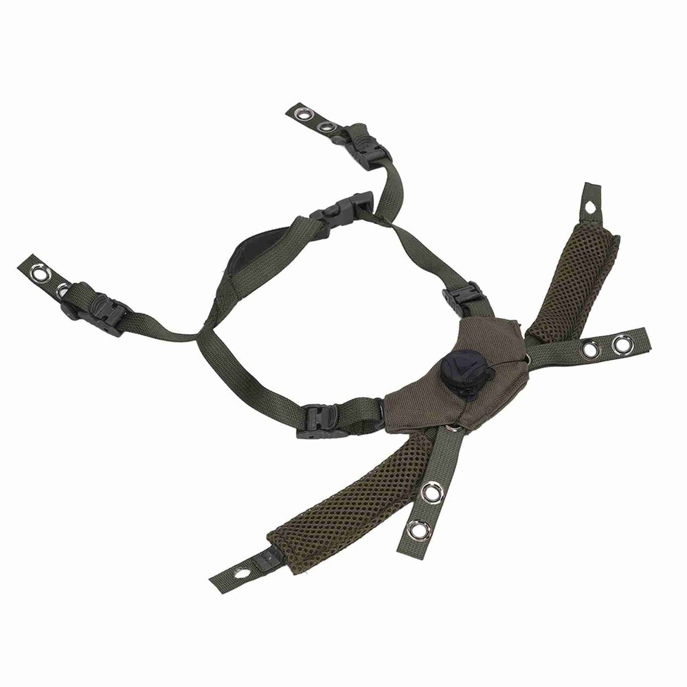 (OD Green)Adjustable Dial Suspension System Chin Strap Helmet Accessories FF