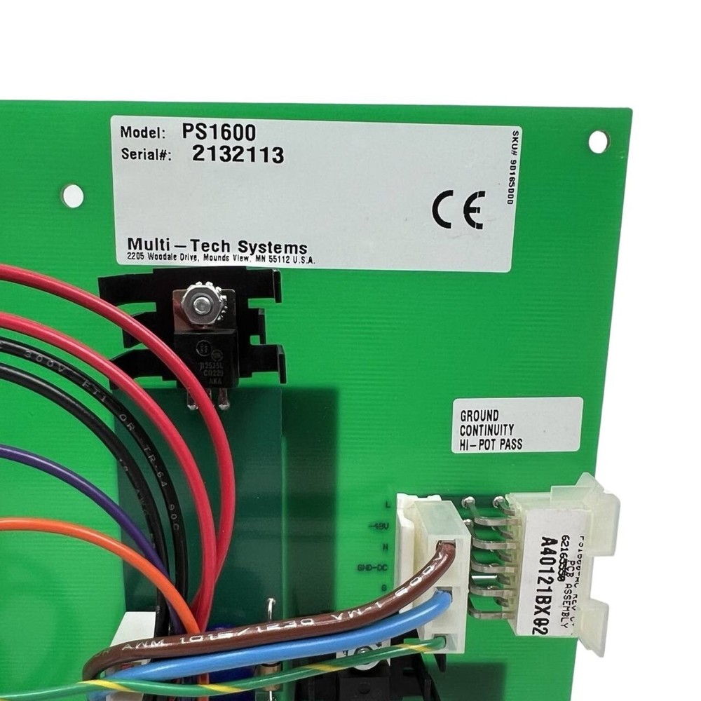 PS1600 Multi-Tech Systems Inc Power Supply Multitech systems