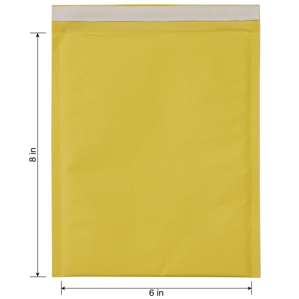 25 pack 6x8 Padded Bubble Envelopes Mailers