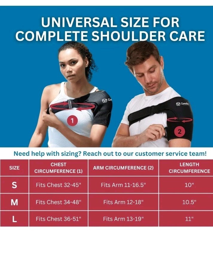 Shoulder Brace for Women & Men Size M